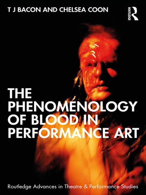 cover image of The Phenomenology of Blood in Performance Art